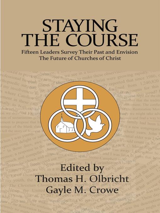 Title details for Staying the Course by Thomas H Olbricht - Available